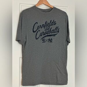 Mens New York Yankees vs. Chicago White Sox Fanatics 2021 Field Of Dreams Shirt